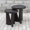 Nadette Nesting Tables Set/2, Side & End Table by Uttermost, 18.25" width x 21.5" height x 18.25" depth thumbnail 7