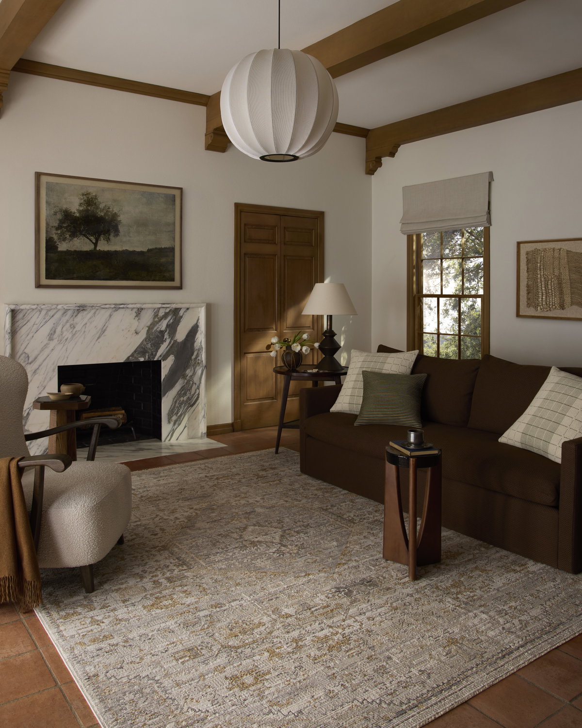 Loloi Milena Rug, 1'6" length x 1'6" width View 2