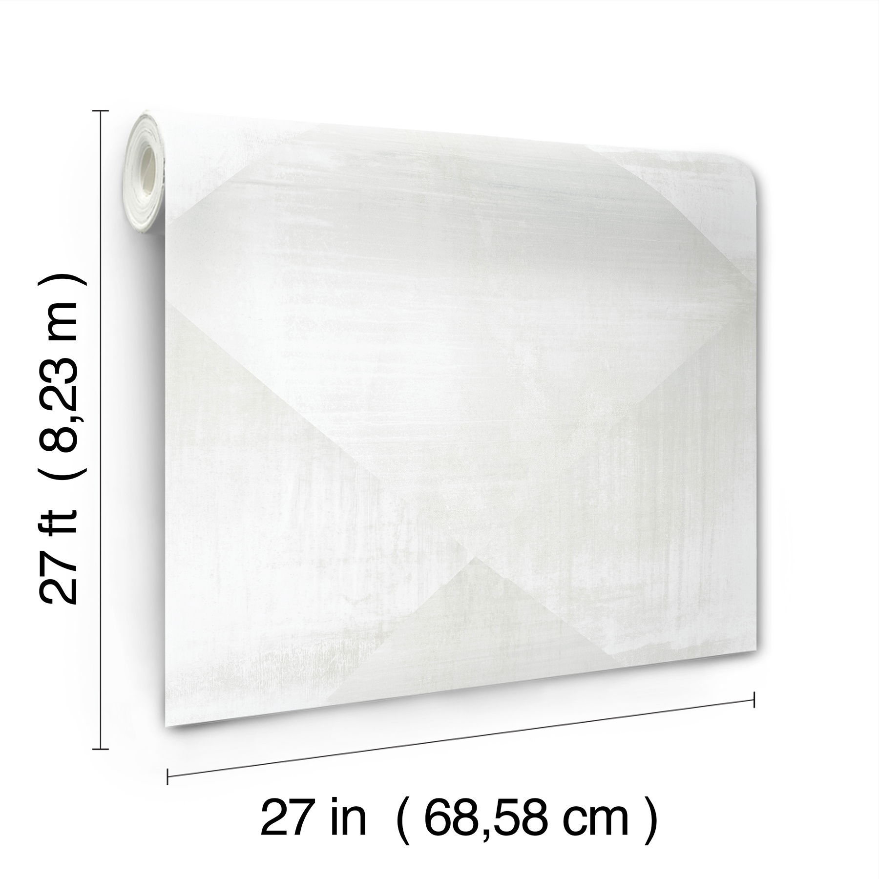 In Clay Grey Wallpaper, by York Wall, 27' length x 2'3" width x 0.02" depth View 9