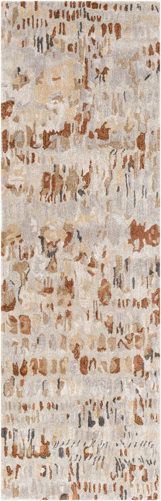 Kavita Handmade Rug, by Surya, 8' length x 2'6" width