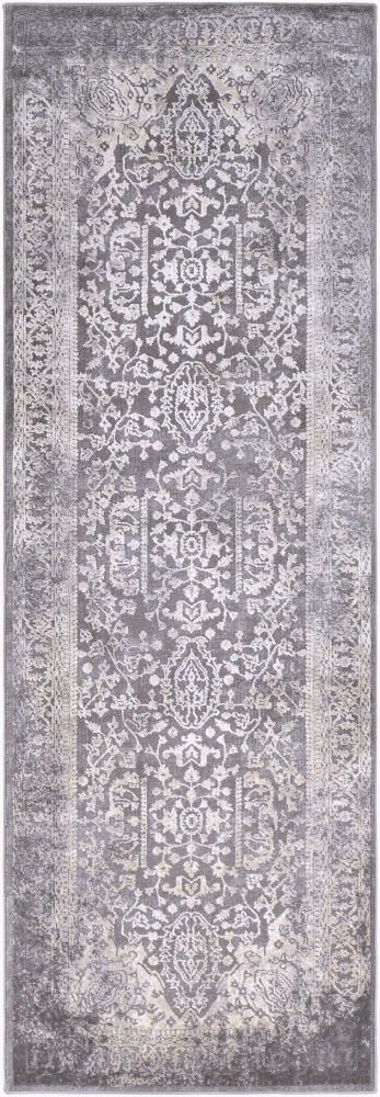 Tibetan Machine Woven Rug, by Surya, 7'6.55" length x 2'7.5" width