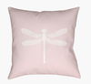 Dragonfly Accent Pillow, Decorative Pillow by Surya, 18" length x 18" width thumbnail