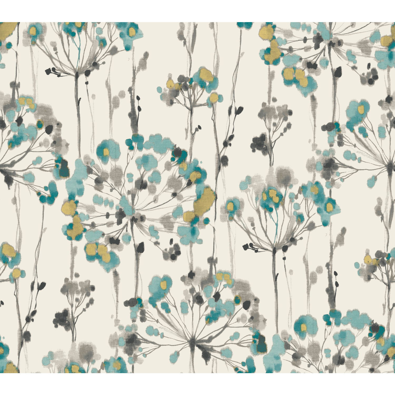 Flourish Gold Metallic Wallpaper large image 