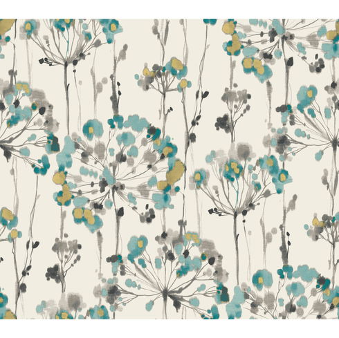 Flourish Gold Metallic Wallpaper
