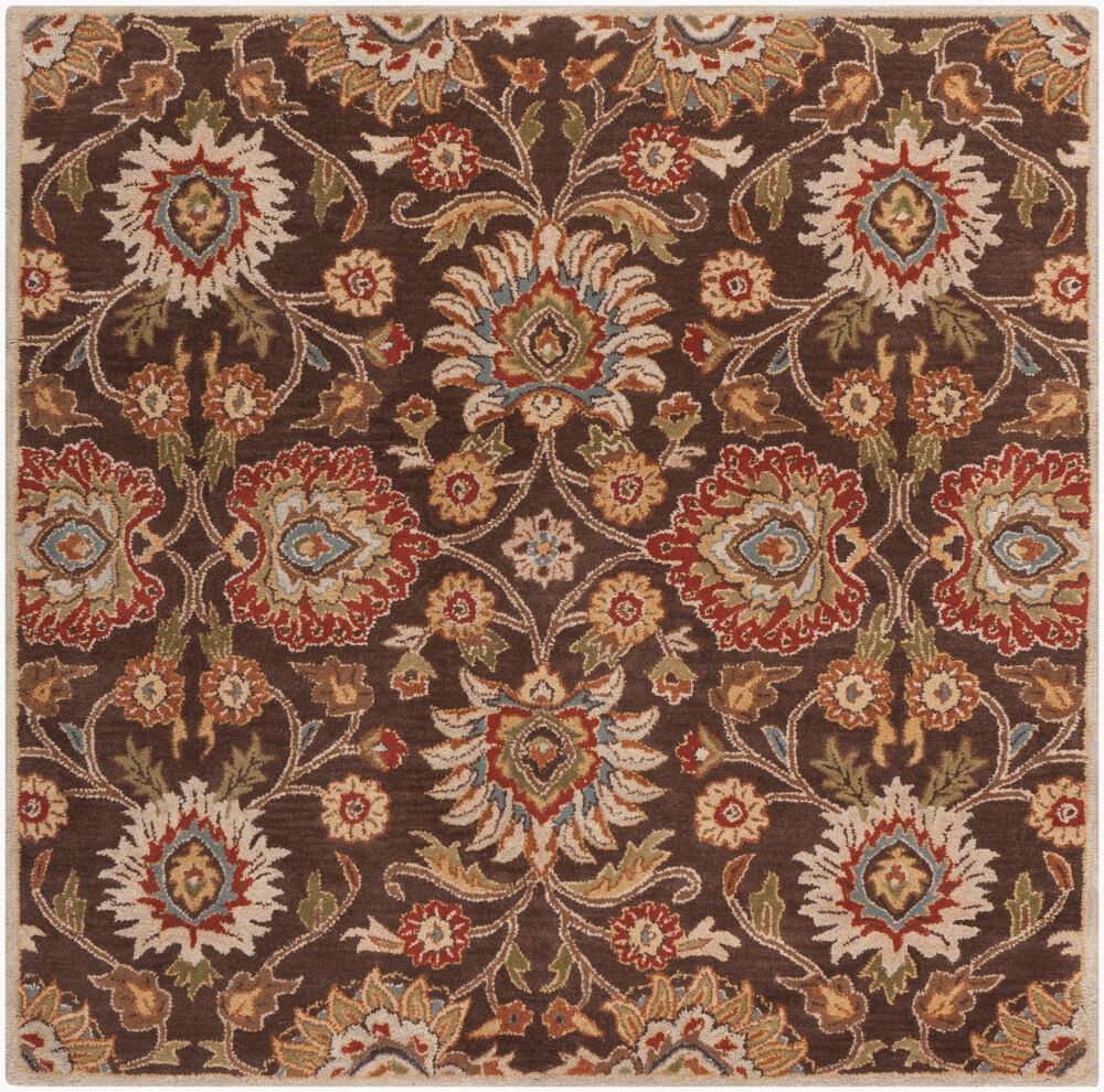 Caesar Handmade Rug, by Surya, 6' length x 6' width