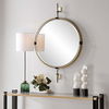 Guardrail Round Mirror, by Uttermost, 31" width x 47.75" height x 3.75" depth thumbnail 4