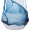 Windswept Blue & White 1 Light Mini Pendant, Mini Light Pendant by Uttermost, 8.25" width x 18" height x 8.25" diameter x 8.25" depth thumbnail 7