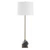 Rowland Panda Marble Buffet Lamp, Table Lamp by Uttermost, 13" width x 37" height x 13" depth thumbnail 7