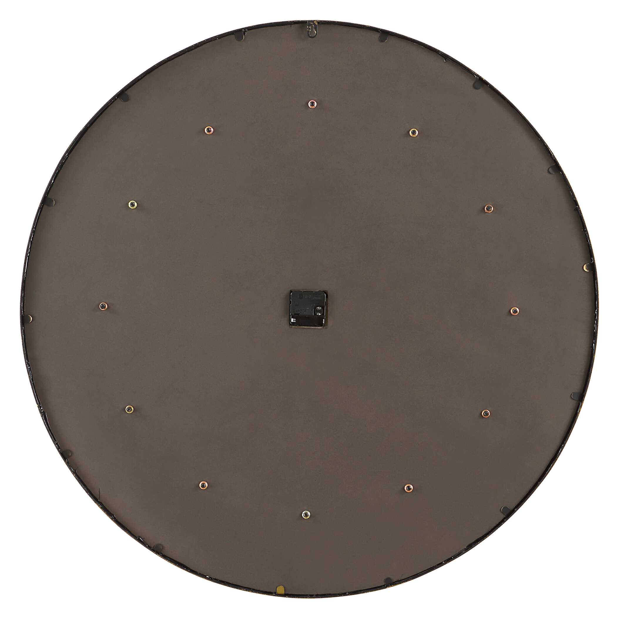 Stone Serenity Wall Clock, by Uttermost, 35.37" width x 35.37" height x 2.12" depth View 7