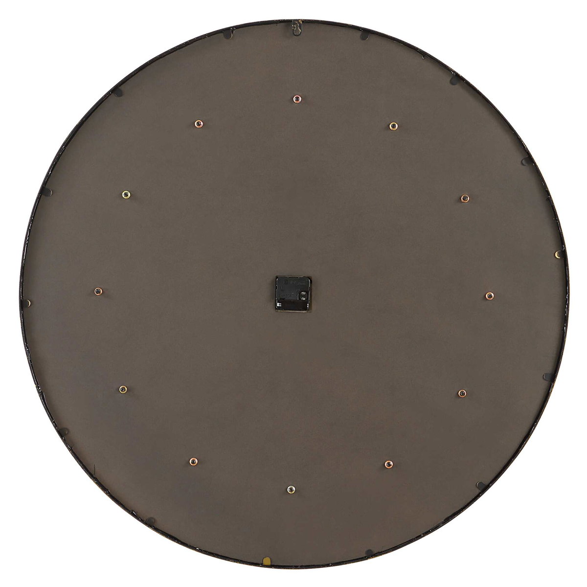 Stone Serenity Wall Clock, by Uttermost, 35.37" width x 35.37" height x 2.12" depth View 7