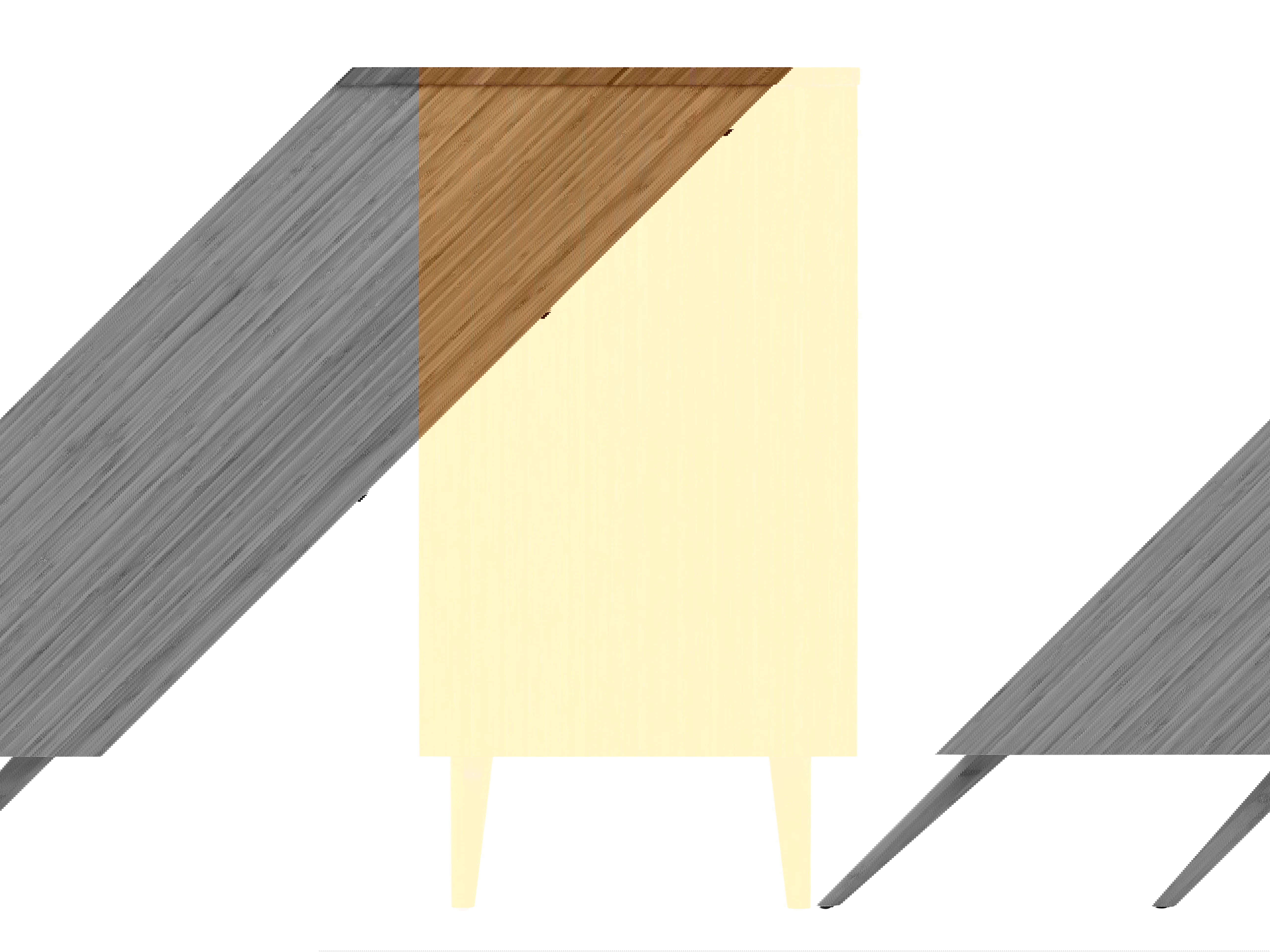 Sienna Six Drawer Double Dresser, Caramelized, by Greenington, 18.5" length x 52.5" width x 35.5" height View 4