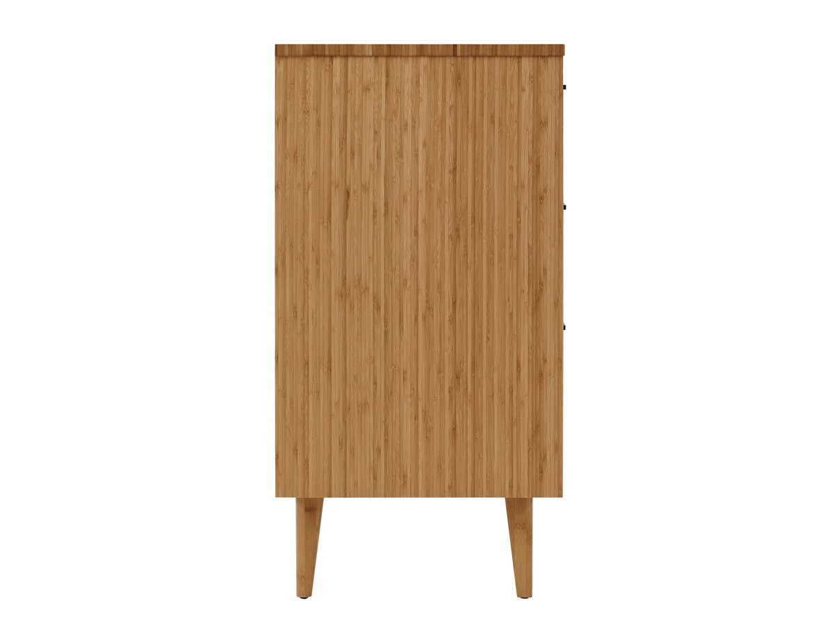 Sienna Six Drawer Double Dresser, Caramelized, by Greenington, 18.5" length x 52.5" width x 35.5" height View 4