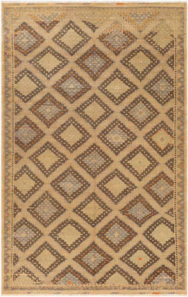 Antique One of a Kind Handmade Rug, by Surya, 10'5" length x 6'9" width