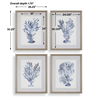 Shibori Coral Framed Prints Set/4 2 Shibori Coral Framed Prints Set/4 thumbnail 2