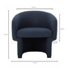 Franco Chair Dark Indingo, Accent Chair by Moe's Home, 27.5" width x 27.5" height x 28" depth thumbnail 10