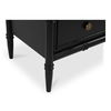 Eleanor 5 Drawer Chest Black, Dresser by Moe's Home, 40" width x 39.5" height x 20" depth thumbnail 7