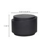 Cosmo Outdoor Accent Table Black thumbnail 10
