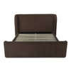 Sophia Queen Storage Bed Brown, by Moe's Home, 6'4" width x 4'7" height x 7'7" depth thumbnail 4