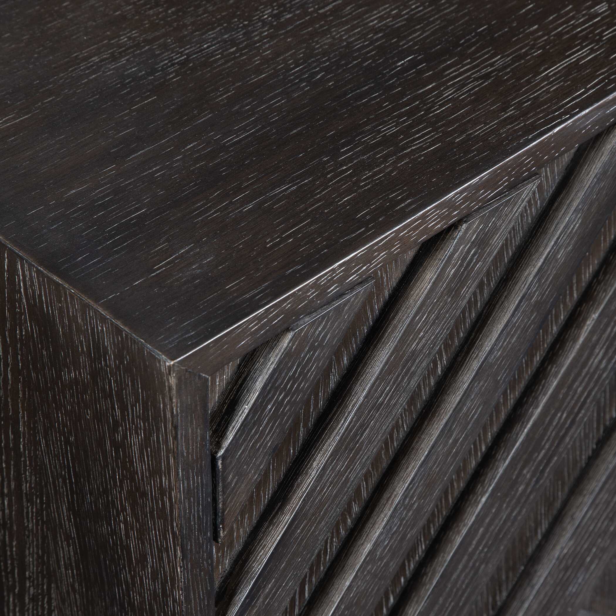 Faulkner 4 Door Cabinet, Furniture by Uttermost, 68" width x 32" height x 19" depth View 6