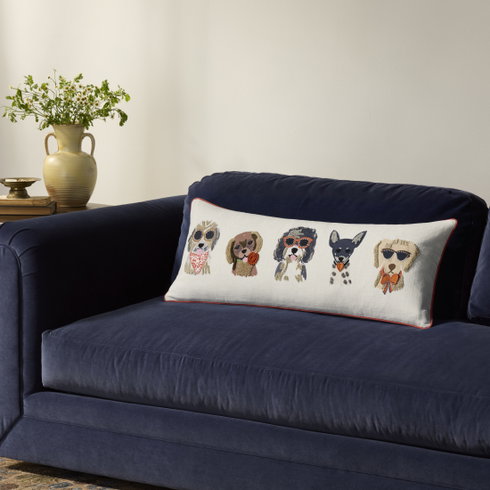 Rifle Paper Co. x Loloi Hot Dogs Pillow
