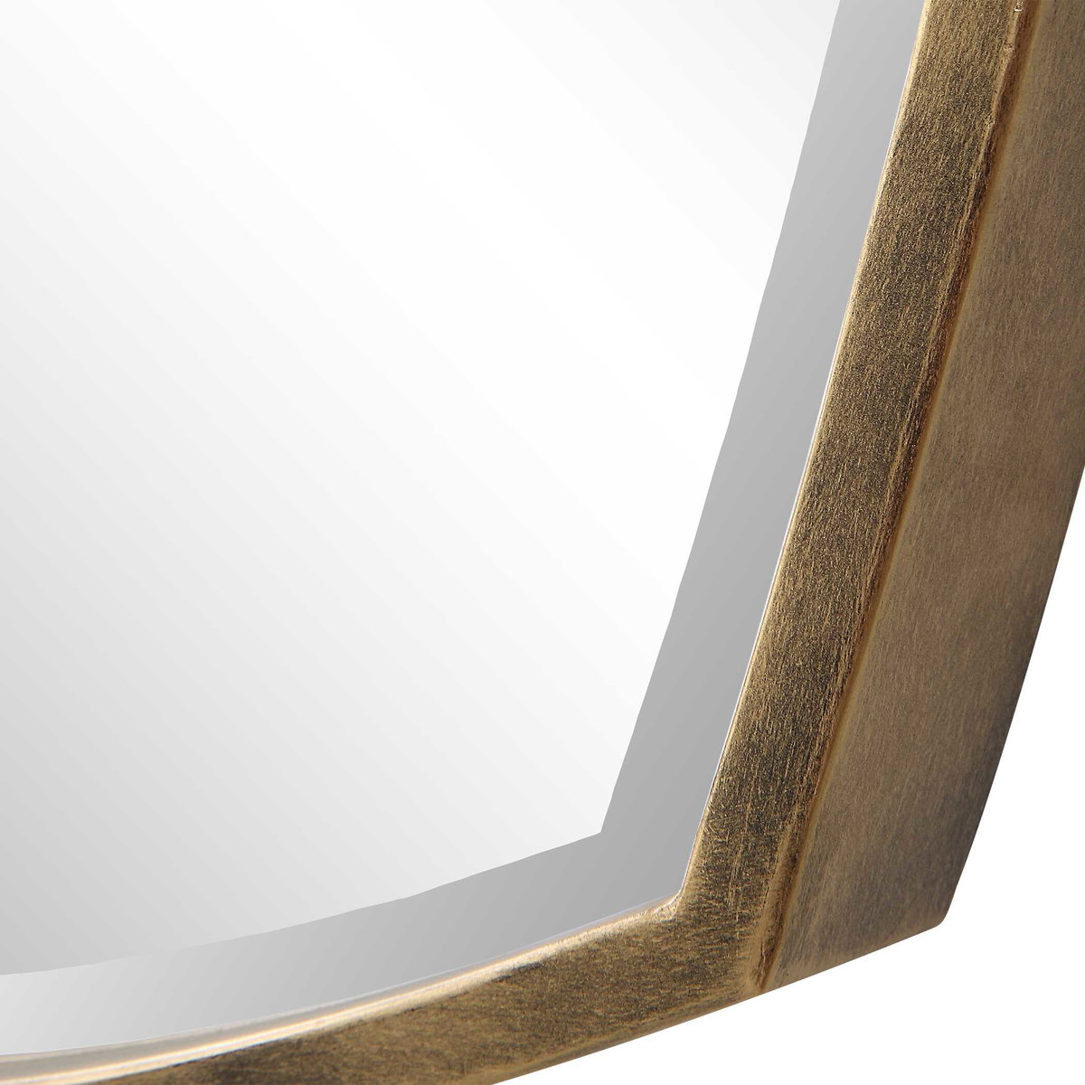 Varenna Aged Gold Vanity Mirror, by Uttermost, 2'3.12" width x 3'2.12" height x 1.87" depth View 7