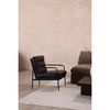 Verlaine Chair Raven Black, Accent Chair by Moe's Home, 23.5" width x 32" height x 31" depth thumbnail 5