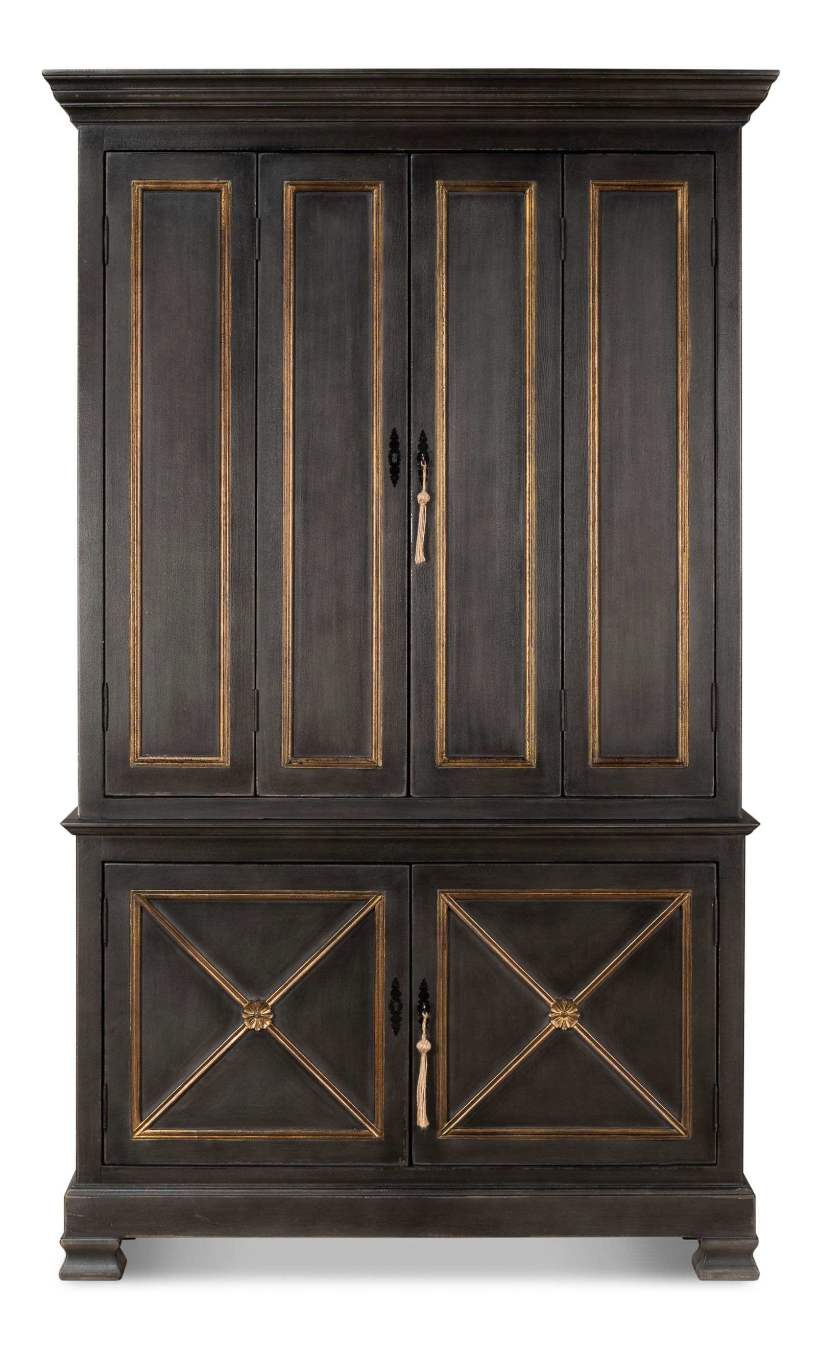 Painted Directoire Style Bookcase large image 