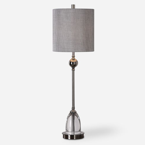 Gallo Nickel Buffet Lamp