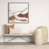 Rama Large Beige Paper Mache Floor Vase, by Mercana, 19" length x 19" width x 33" height thumbnail 2