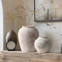 Online Designer Bedroom Valdese Handmade Stoneware Table Vase