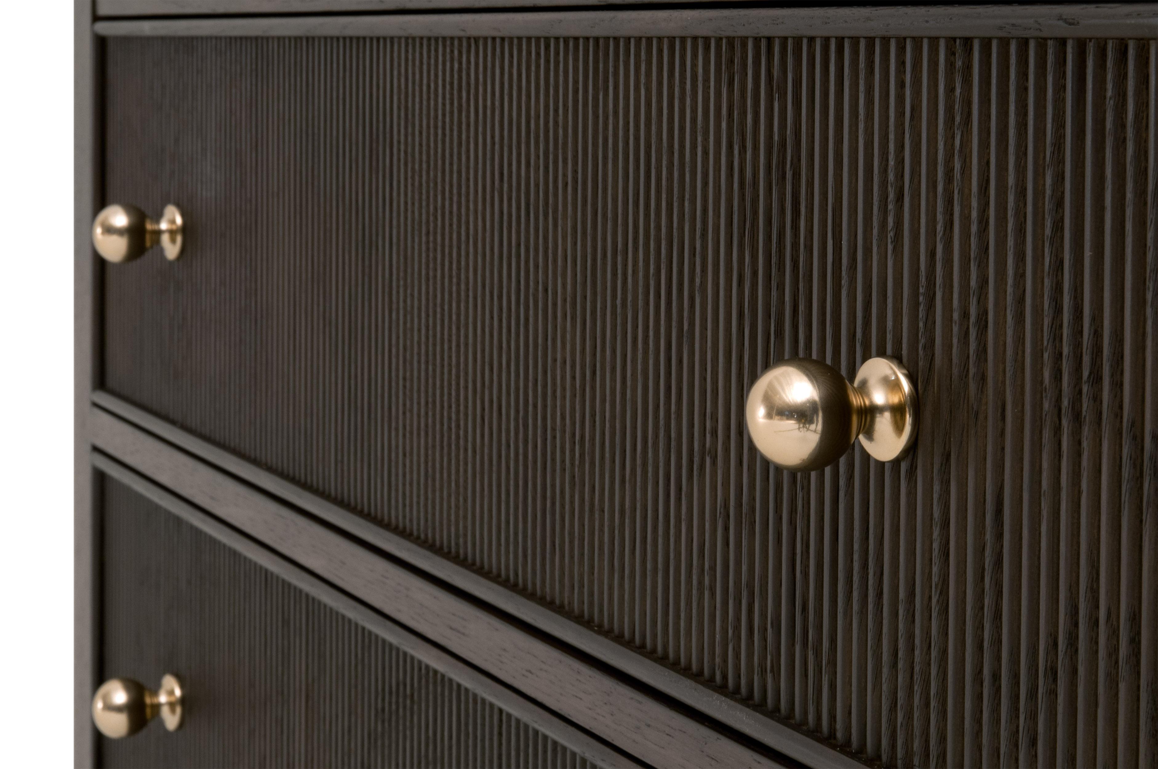 Highland Open Shelf 2-Drawer Nightstand, by Essentials for Living, 34" width x 30" height x 17" depth View 7