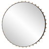 Cosmopolitan Round Mirror, by Uttermost, 37.37" width x 37.37" height x 1.75" depth thumbnail 5