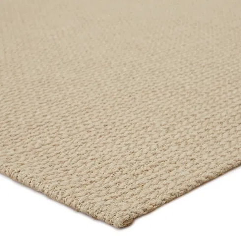 Handmade Handwoven Beige Area Rug