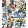 Marvel Comics Pow! Black & Blue Wallpaper thumbnail 0