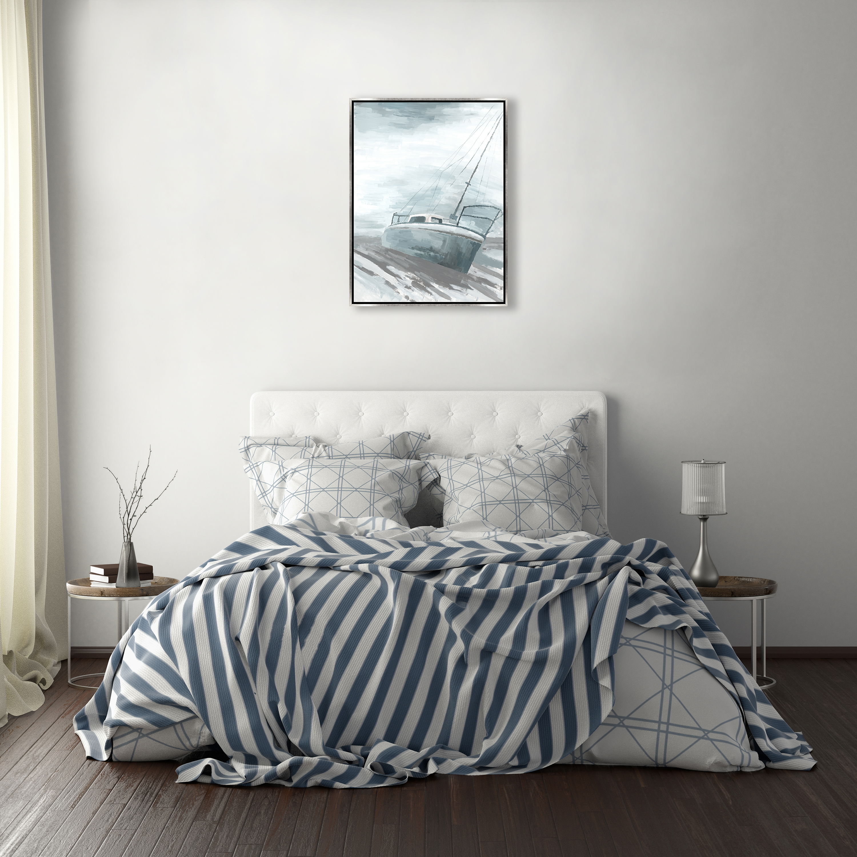 25.5 x 33.5 Shipping With no Sails large image 
