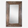 Langford Large Wood Mirror, by Uttermost, 4'2.5" width x 6'8.5" height x 2" depth thumbnail 1
