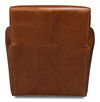 Taft Leather Swivel Chair, Havana Brown thumbnail 9