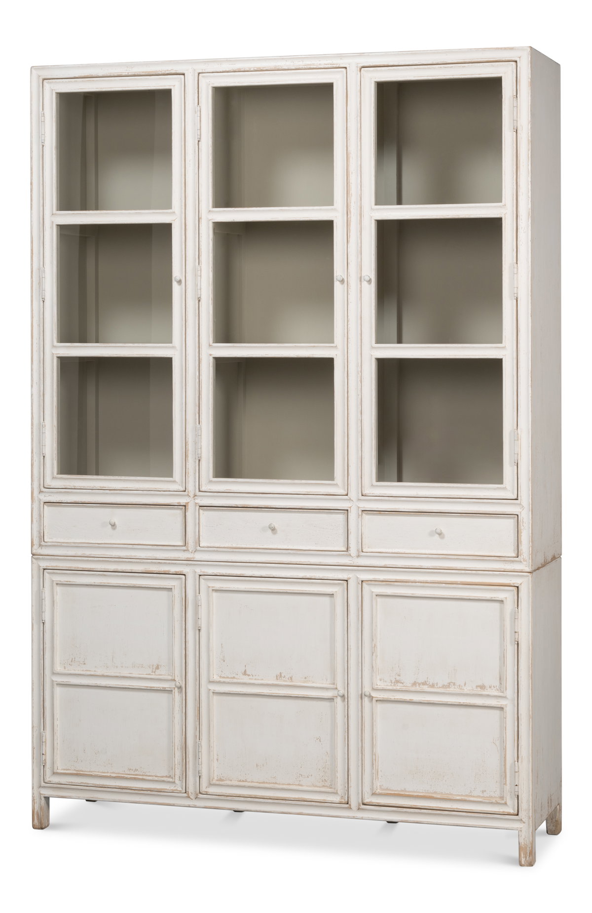 Simplicity Bookcase, Shelving & Bookcase by Sarreid, 60" length x 19" width x 90" height View 1