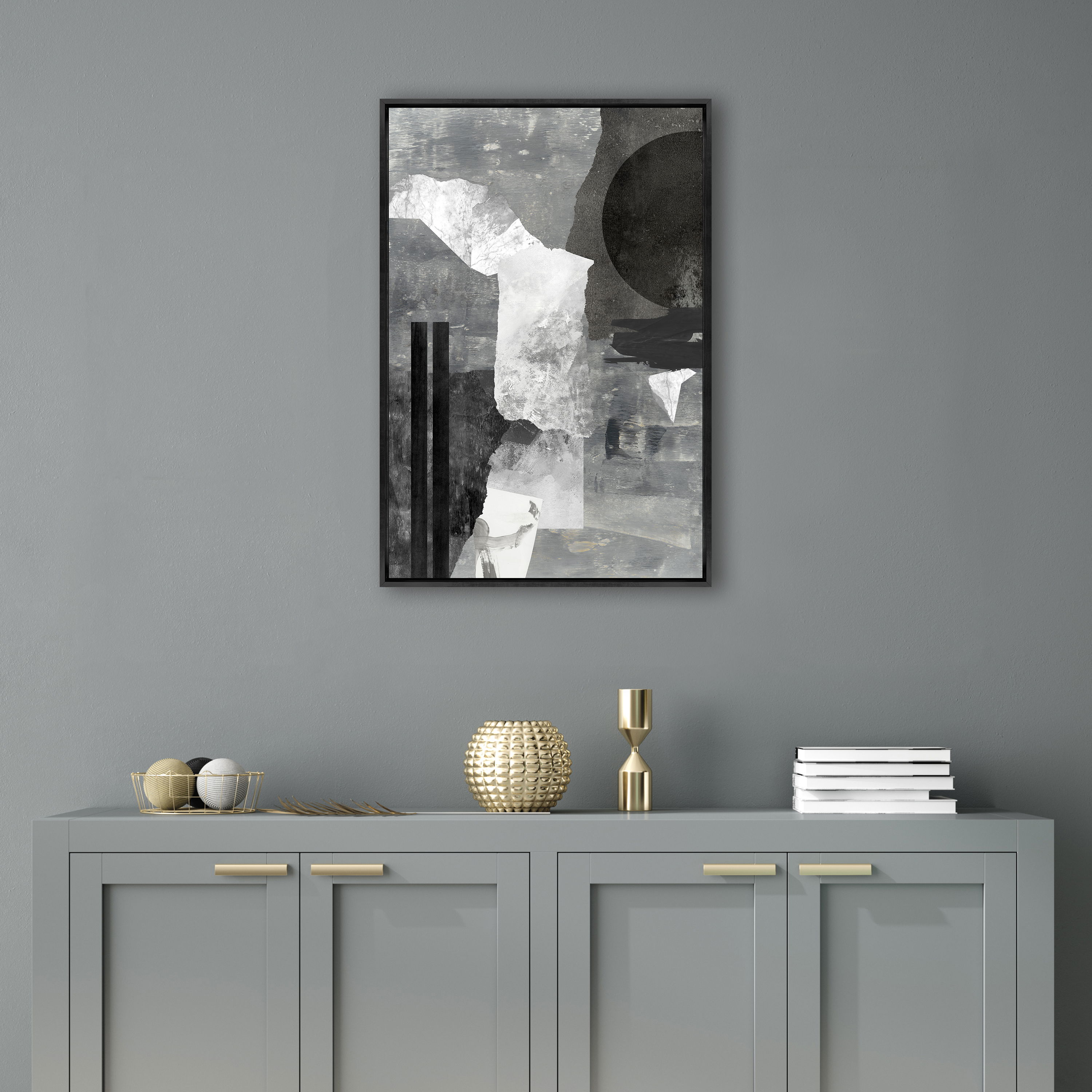 25.5 x 37.5 Subtle Geometry III, Art by Leftbank Art, 25.5" width x 37.5" height View 2