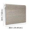 Knotted Grass Beige Wallpaper, by York Wall, 24' length x 3' width x 0.02" depth thumbnail 5