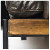 Colburne II 96' Brown Leather Three Seater Sofa thumbnail 3