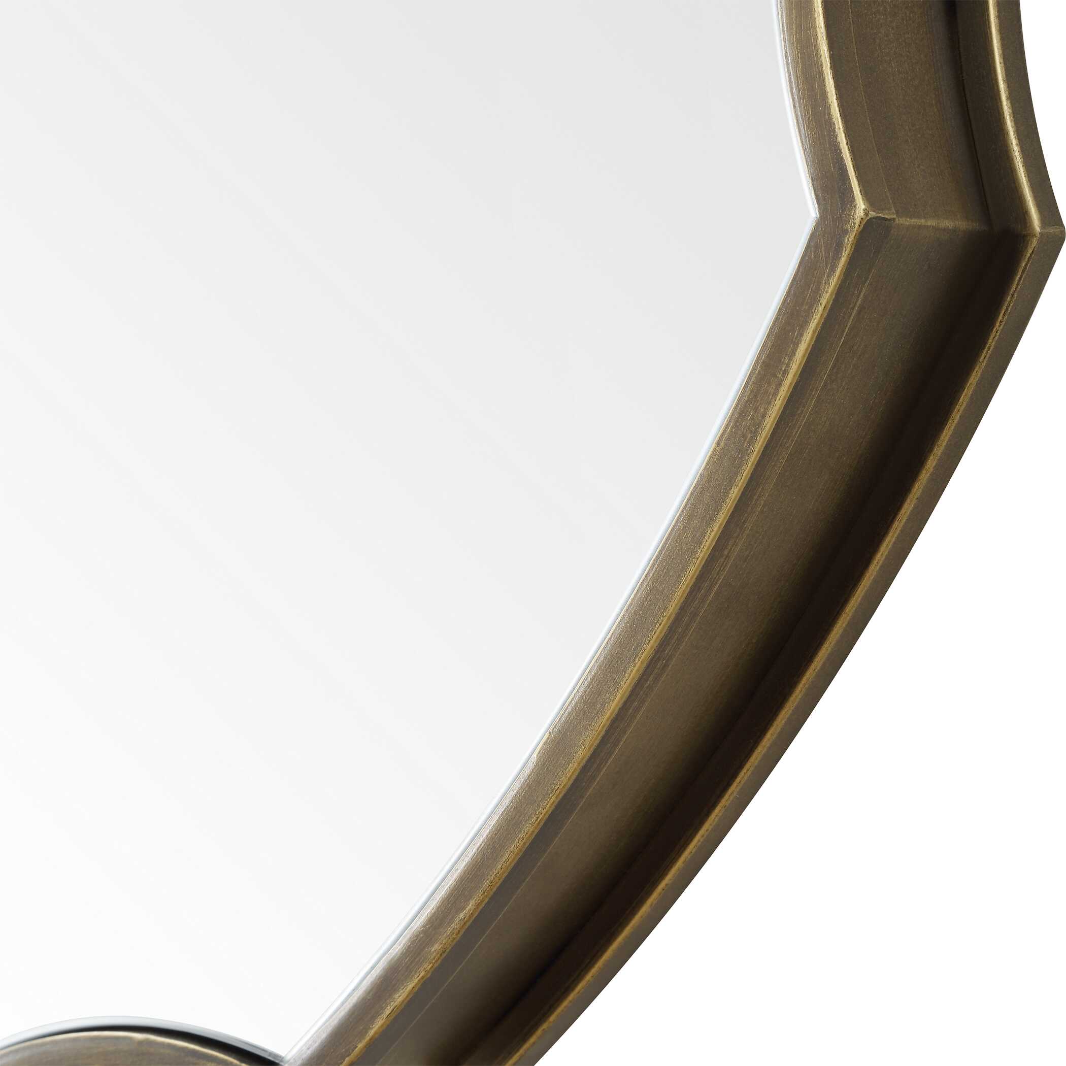 Gearing Up Bronze Mirror, by Uttermost, 39.37" width x 39.37" height x 2" depth View 6