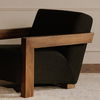 Garnet Lounge Chair Olive Wool Blend thumbnail 7