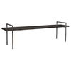 Chandos Wooden Bench, Furniture by Uttermost, 76" width x 23" height x 18" depth thumbnail 5