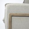 Roy I 84' Frost Gray Upholstered Three Seater Sofa thumbnail 8