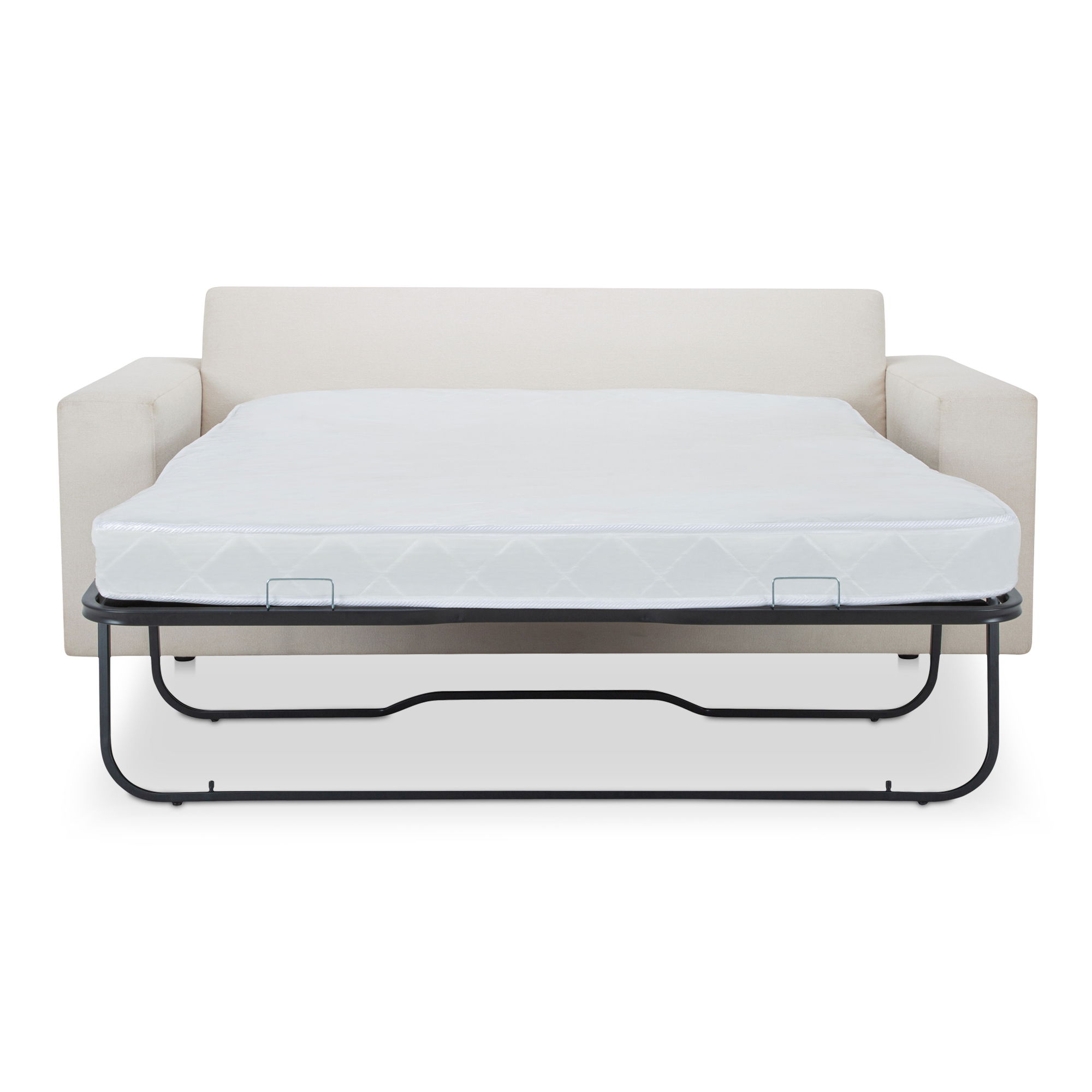Kiran Sleeper Sofa White large image 