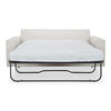 Kiran Sleeper Sofa White thumbnail 4