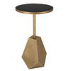 Comet Geometric Bronze Accent Table, Side & End Table by Uttermost, 14" width x 24.25" height x 14" depth thumbnail 1