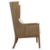 Mack Occasional Chair W/ Perf Fabric, Accent Chair by Dovetail, 27" width x 43" height x 32" depth thumbnail 3