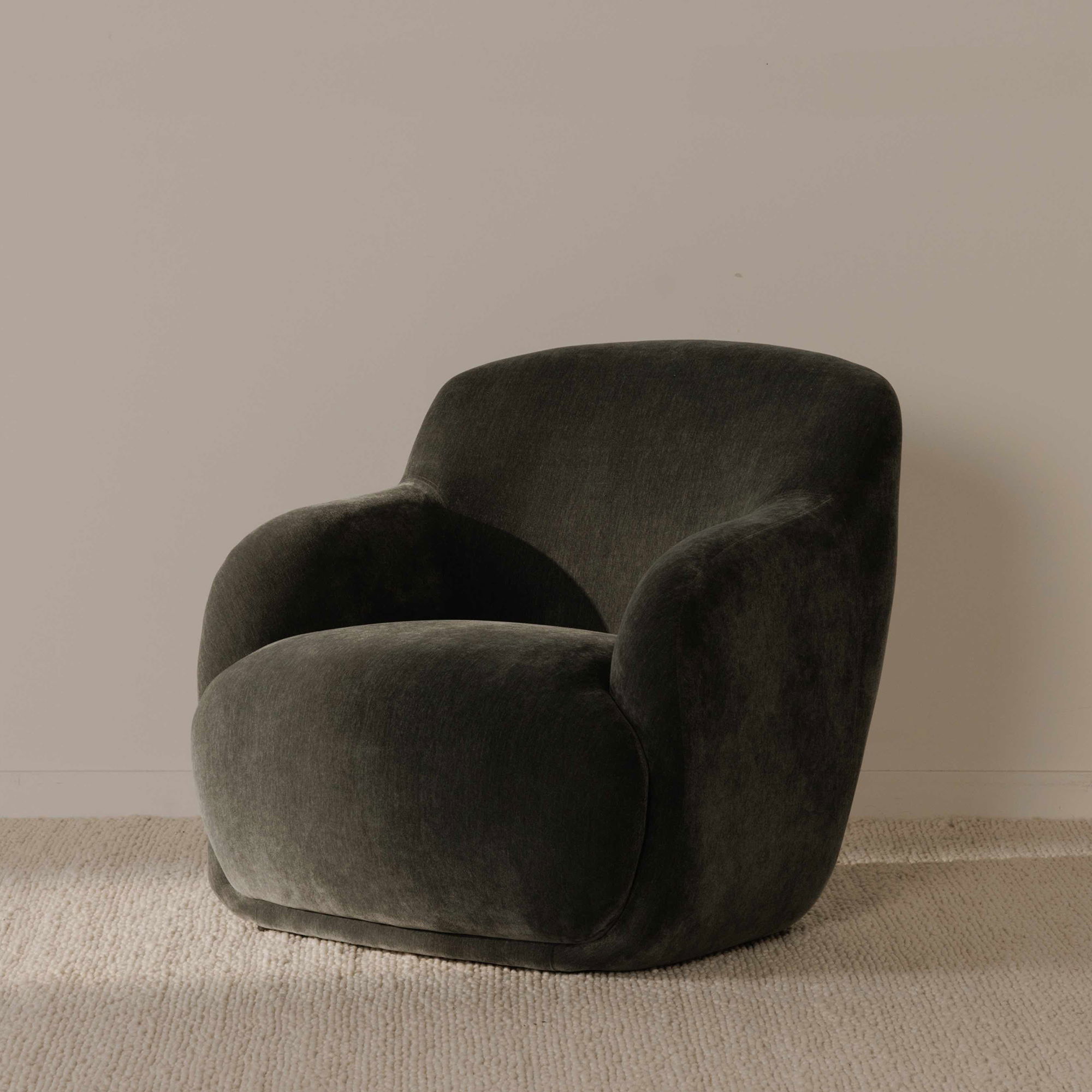 Stevie Lounge Chair Slate Blue large image 
